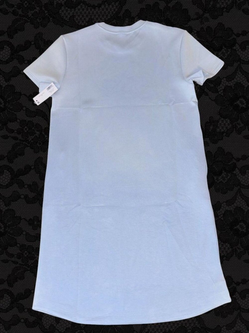 NWT Mondetta Baby Blue Short Sleeve T-Shirt Mini Dress XS - Picture 2 of 2